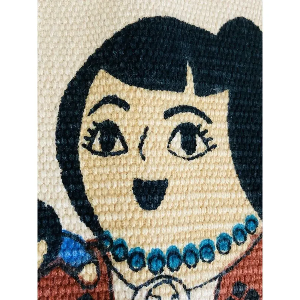 3 El Paso Saddle blanket Co STORYTELLER Fringed Southwestern Woven Placemats Lot